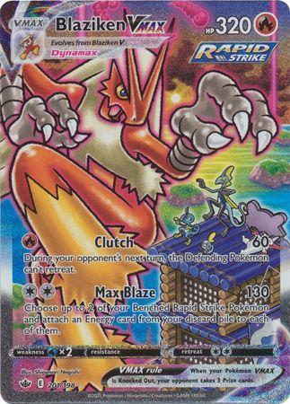 Blaziken VMAX – 201/198 – Secret Rare