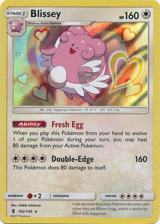 Blissey – 102/145 – Holo Rare