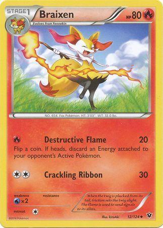 Braixen – 12/124 – Uncommon
