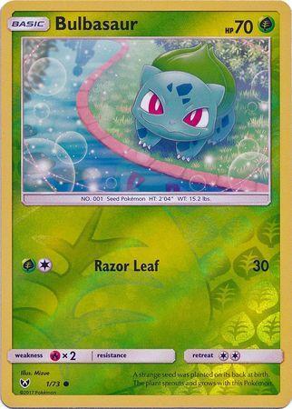 Bulbasaur – 1/73 – Common Reverse Holo