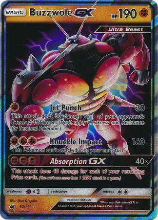 Buzzwole GX – 57/111 – Ultra Rare