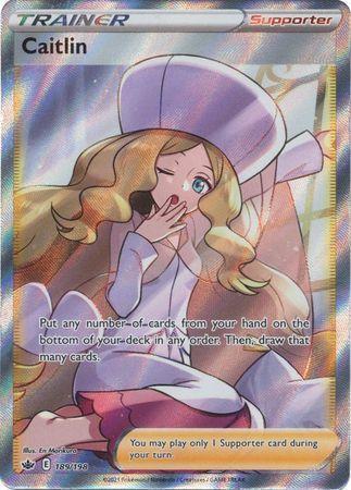 Caitlin – 189/198 – Full Art Ultra Rare
