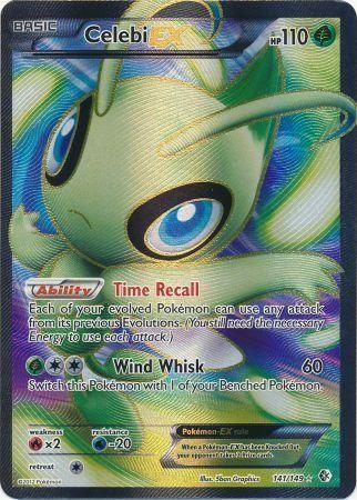 Celebi EX – 141/149 – Full Art Ultra Rare
