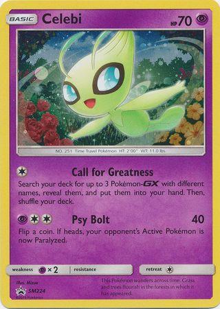Celebi – SM224 – Holo Promo