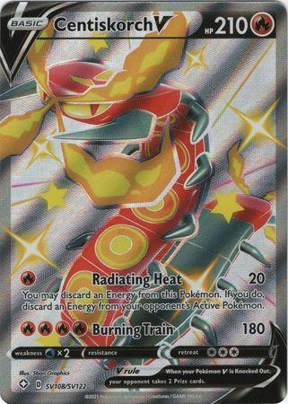 Centiskorch V - SV108/SV122 - Shiny Rare