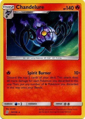[ESP] Chandelure – 30/236 – Holo Rare
