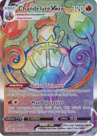 Chandelure VMAX – 265/264 – Hyper Rare
