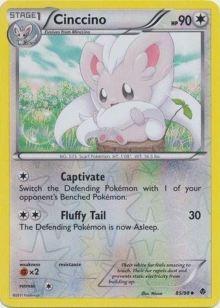 Cinccino – 85/98 – Uncommon Reverse Holo