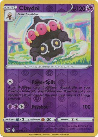 Claydol - 58/163 - Rare Reverse Holo