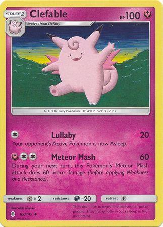 Clefable – 89/145 – Uncommon