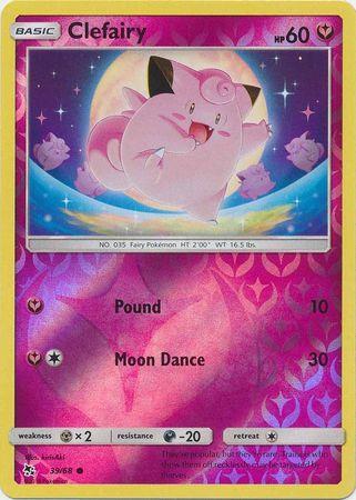 Clefairy – 39/68 – Common Reverse Holo