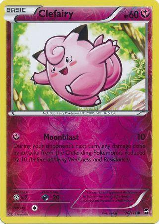 Clefairy – 70/111 – Common Reverse Holo