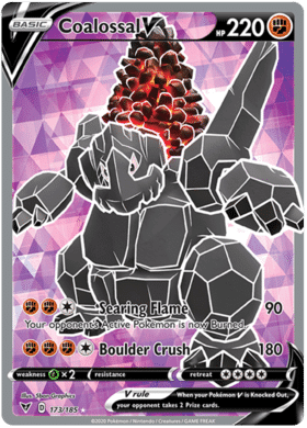 Coalossal V – 173/185 – Full Art Ultra Rare