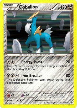 Cobalion – 84/101 – Holo Rare