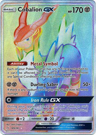 Cobalion GX (189/181) [Sun & Moon: Team Up] main image 0