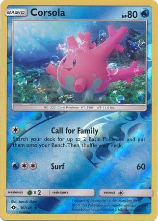 Corsola – 36/149 – Uncommon Reverse Holo