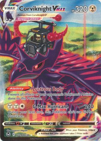 Corviknight VMAX – TG19/TG30 – Ultra Rare