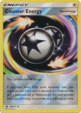 Counter Energy – 100/111 – Uncommon Reverse Holo