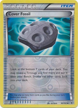 Cover Fossil – 90/101 – Uncommon Reverse Holo