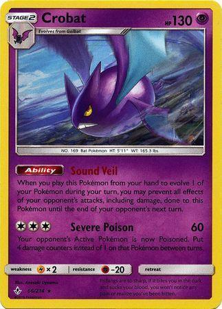 Crobat – 66/214 – Holo Rare