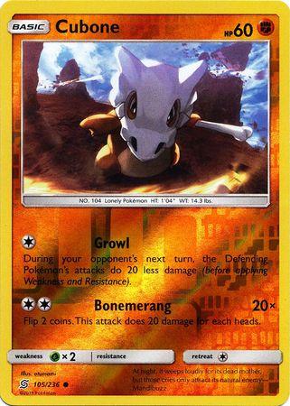 [ESP] Cubone - 105/236 - Common Reverse Holo