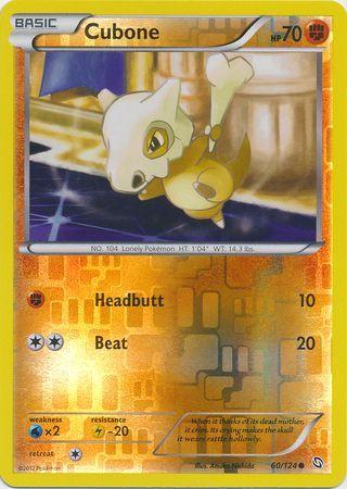 Cubone – 60/124 – Common Reverse Holo