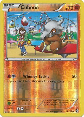 Cubone – 77/162 – Common Reverse Holo