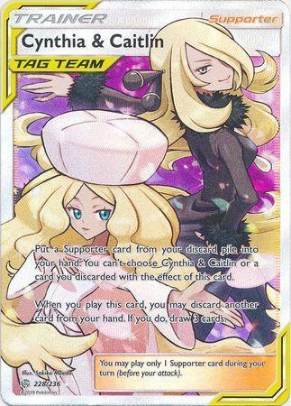 Cynthia – Caitlin – 228/236 – Full Art Ultra Rare