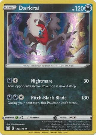 Darkrai – 120/196 – Holo Rare