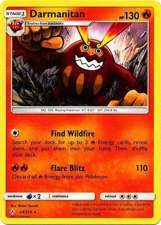 Darmanitan – 24/214 – Rare