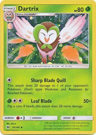 Dartrix – 10/149 – Alternate Holo Promo