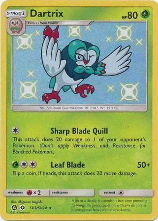 Dartrix – SV3/SV94 – Shiny Rare