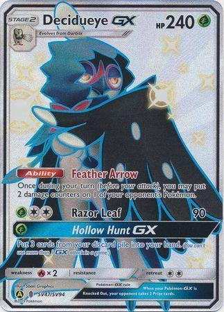Decidueye GX – SV47/SV94 – Shiny Ultra Rare