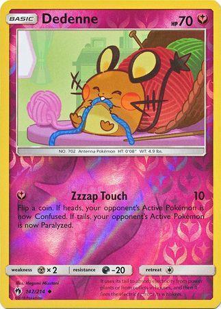 Dedenne – 142/214 – Uncommon Reverse Holo