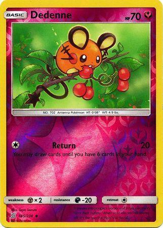 Dedenne – 145/236 – Uncommon Reverse Holo