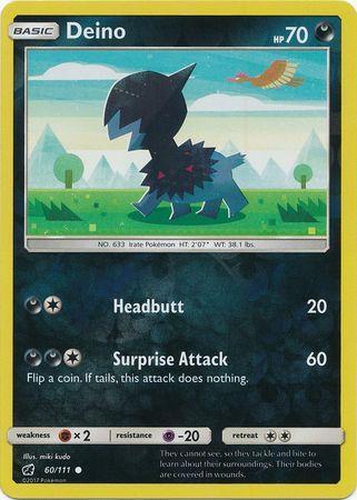 Deino – 60/111 – Common Reverse Holo