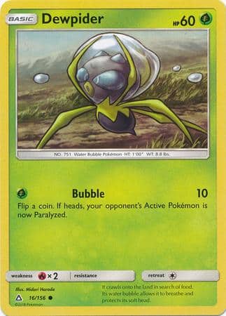Dewpider - 16/156 - Common