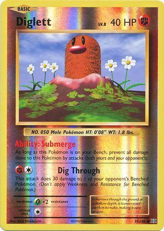 Diglett – 55/108 – Common Reverse Holo