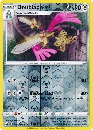 Doublade – 134/192 – Uncommon Reverse Holo