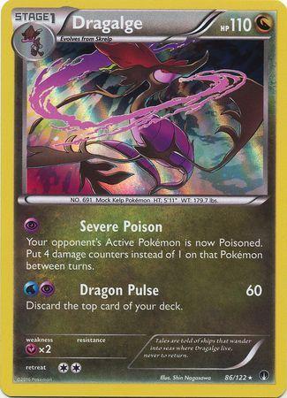 Dragalge – 86/122 – Holo Rare
