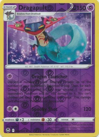 Dragapult – 089/195 – Holo Rare Reverse Holo