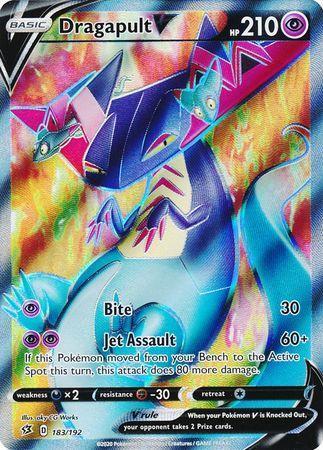 Dragapult V – 183/192 – Full Art Ultra Rare