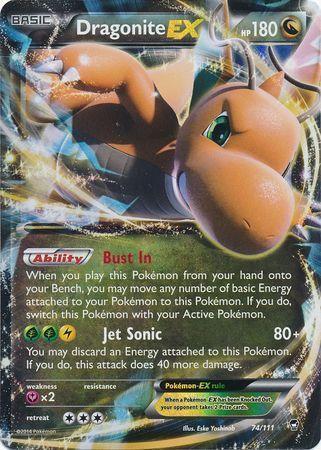 Dragonite EX – 74/111 – Ultra Rare