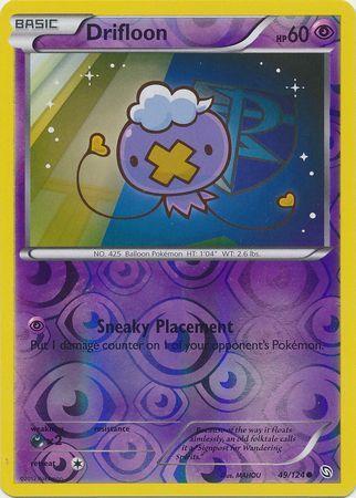 Drifloon – 49/124 – Common Reverse Holo