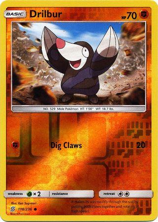 [ESP] Drilbur - 118/236 - Common Reverse Holo