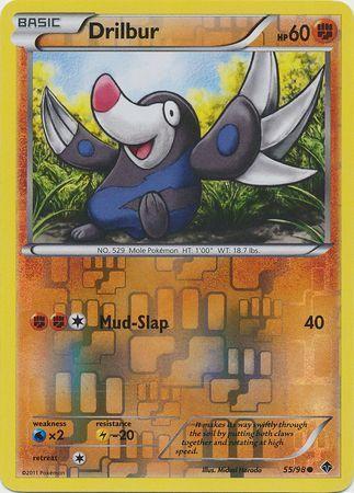 Drilbur – 55/98 – Common Reverse Holo