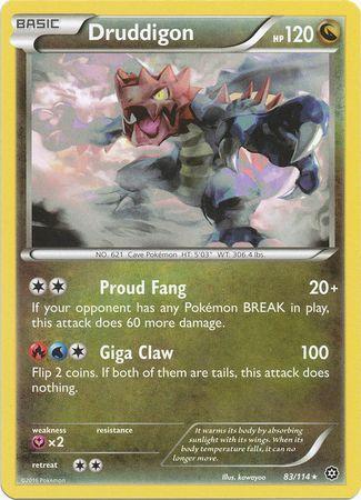 Druddigon – 83/114 – Rare