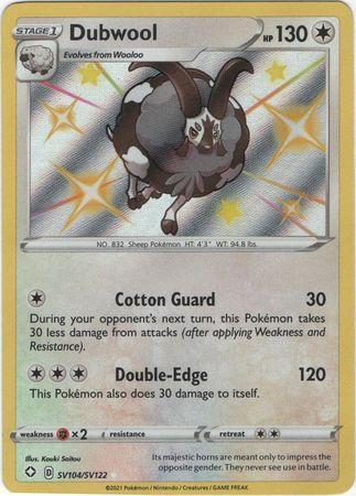 Dubwool – SV104/SV122 – Shiny Rare
