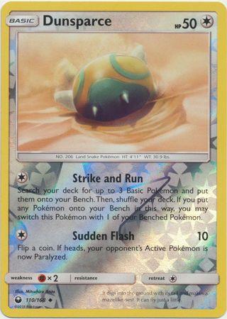 Dunsparce – 110/168 – Uncommon Reverse Holo