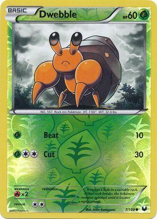 Dwebble – 7/108 – Common Reverse Holo
